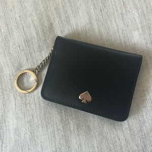 Kate Spade Mini Card Holder with Keychain Hook
